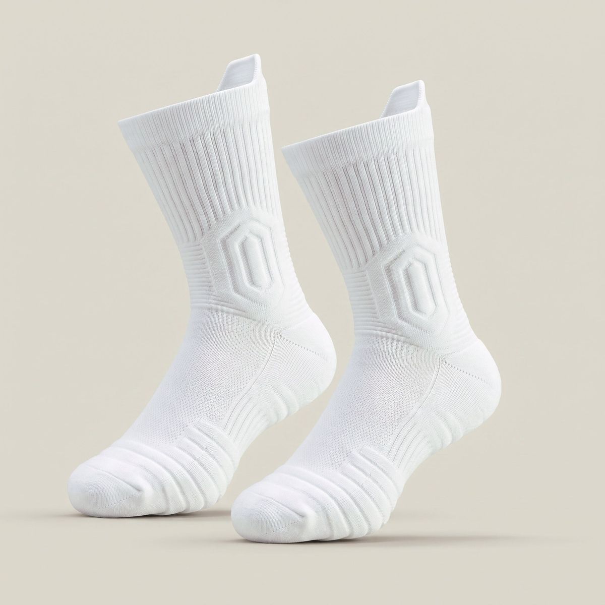 Chaussettes de travail APLOMB en blanc