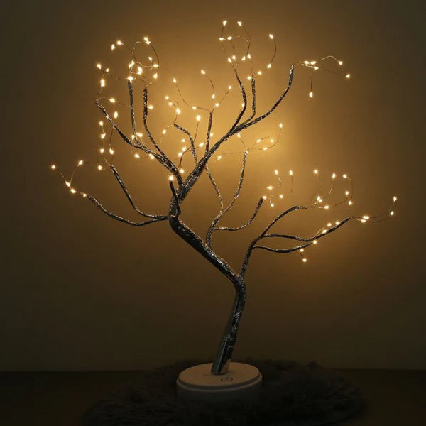 Branches pliables de l'arbre lumineux Foyanna, 108 mini DEL