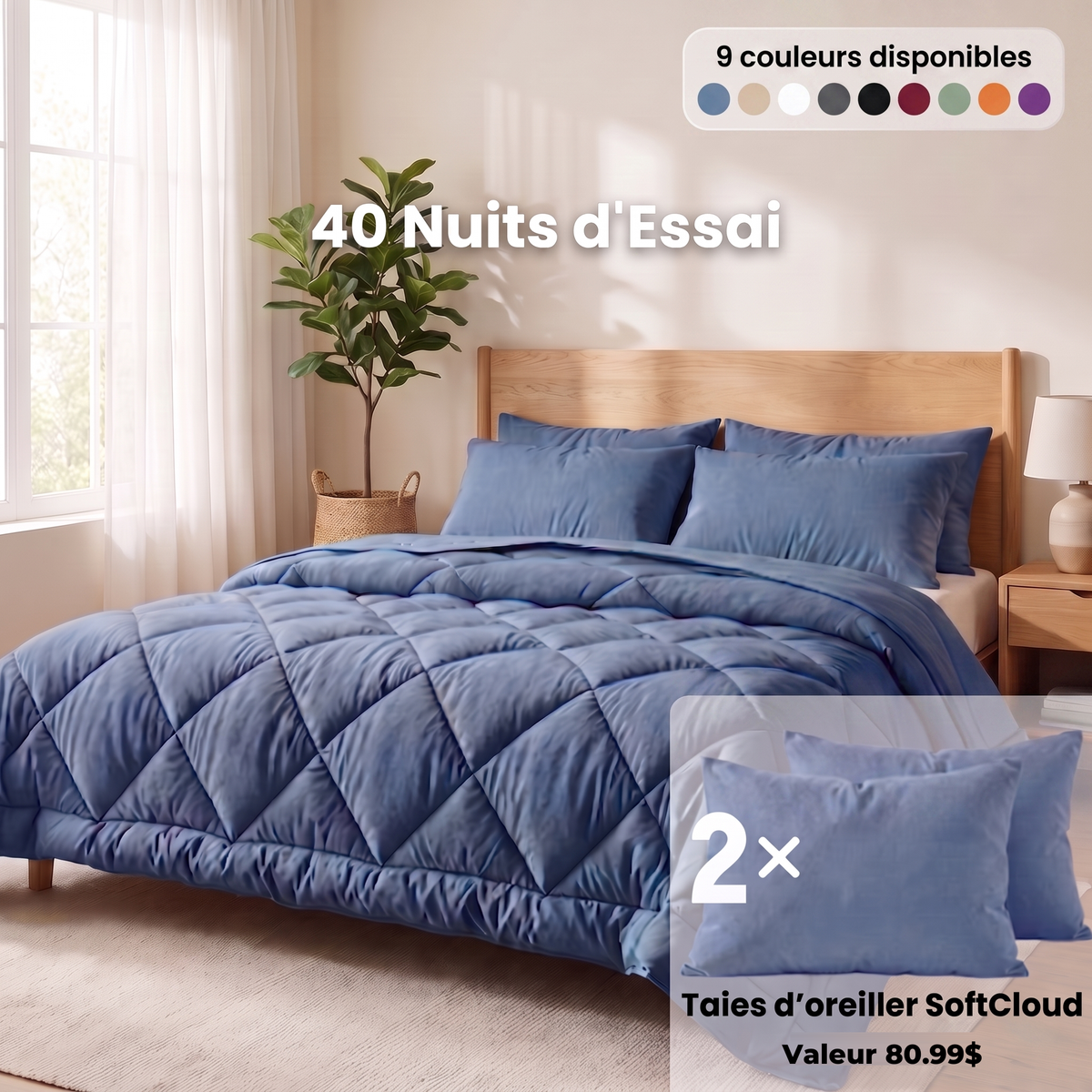 Couette EasySleep g02-40nuits