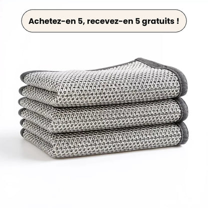 Chiffons EasyClean, achetez-en 5, recevez-en 5 gratuits