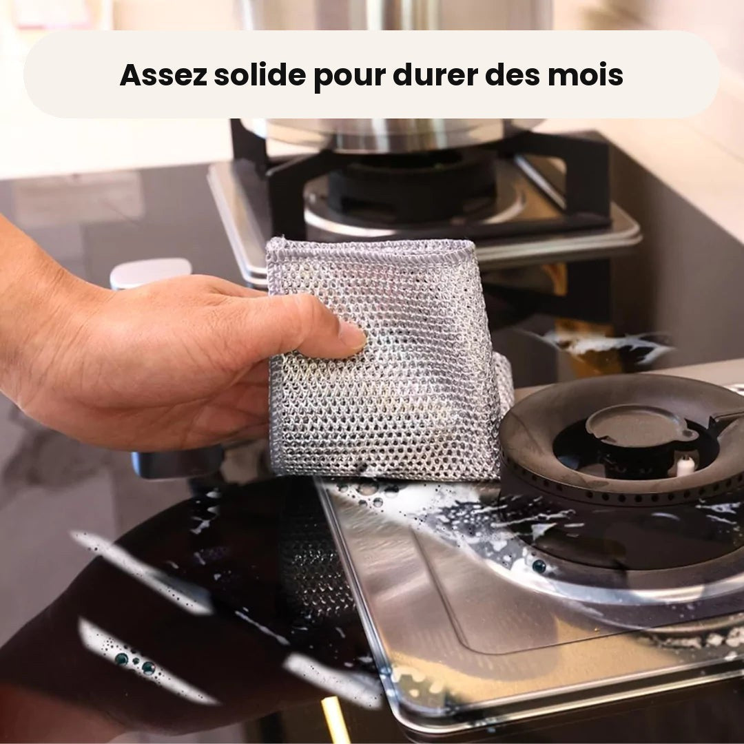 Chiffon EasyClean solide sur une cuisinière