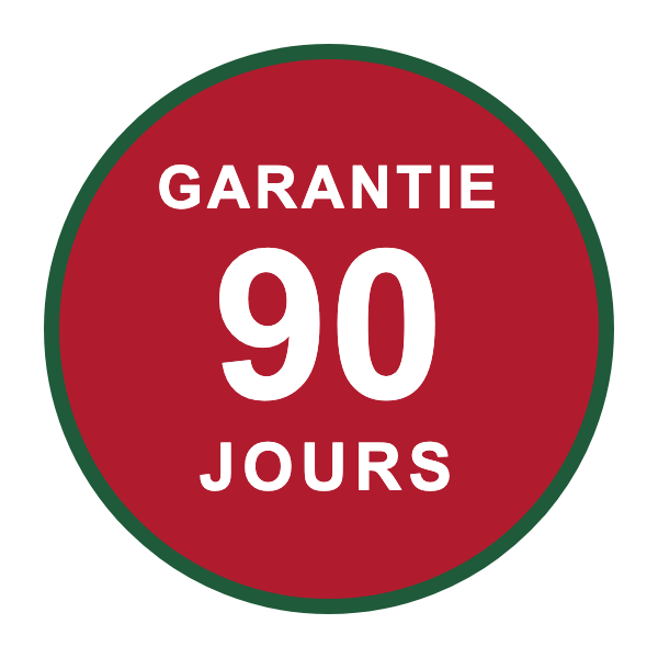 Pastille garantie 90 jours