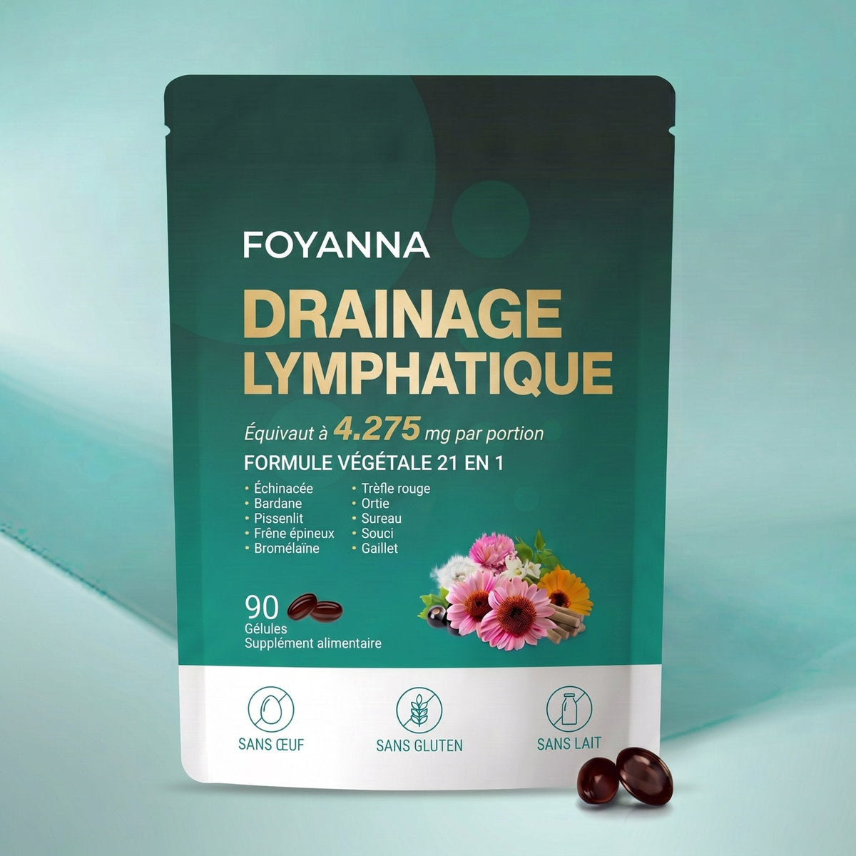 Foyanna® Drainage lymphatique, gélules