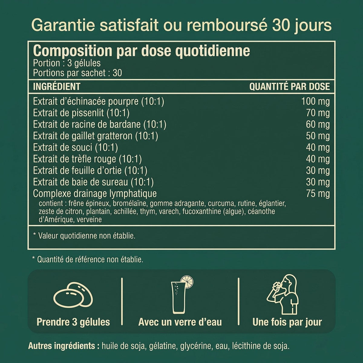 Foyanna® Drainage lymphatique, gélules