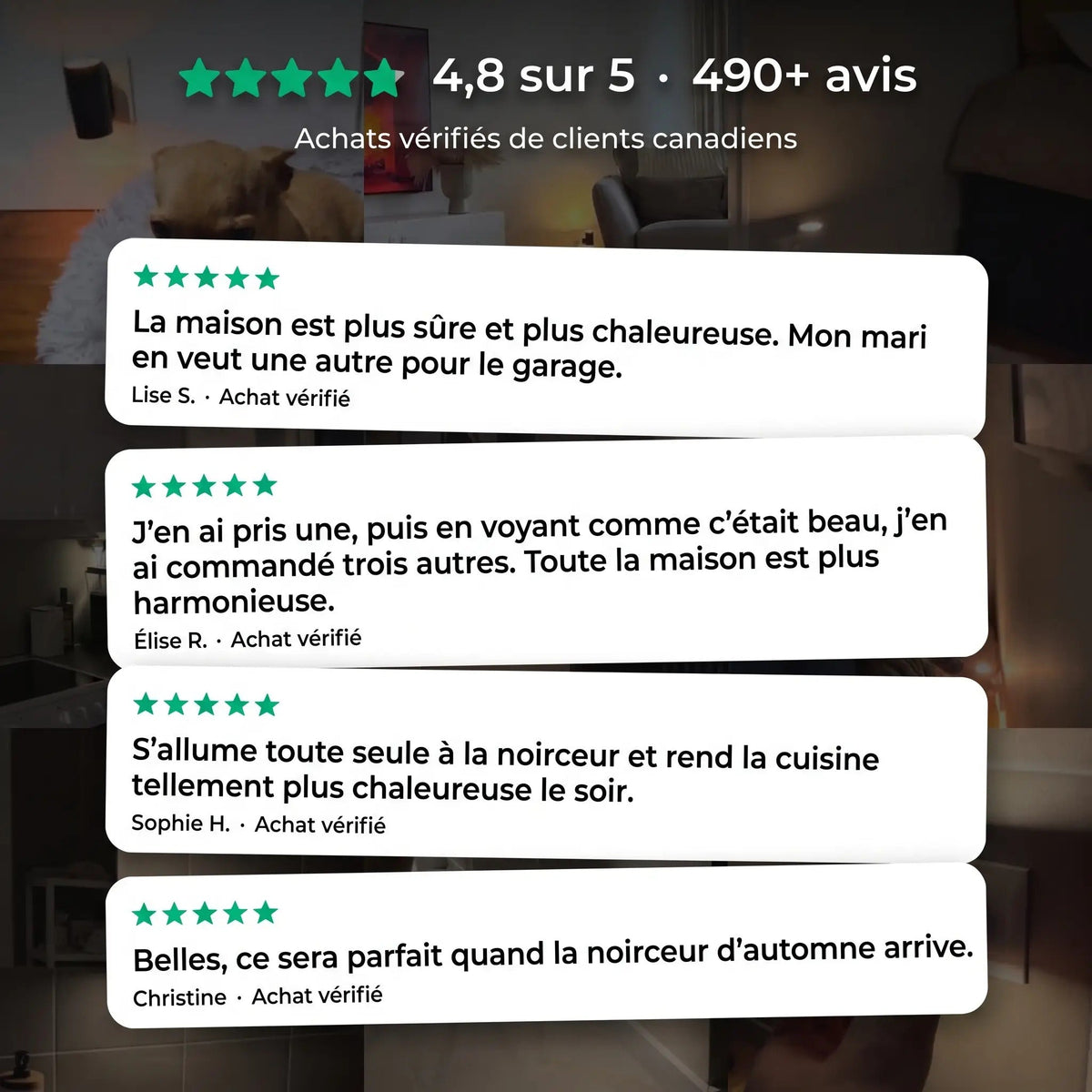 Lampe murale Luno g07-avis