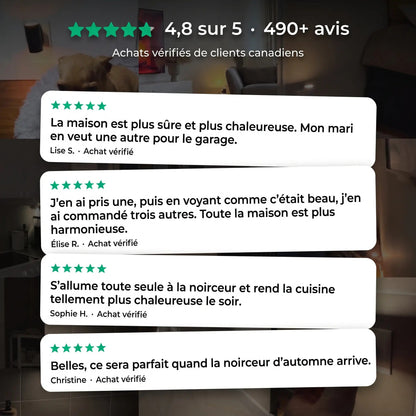Lampe murale Luno g07-avis
