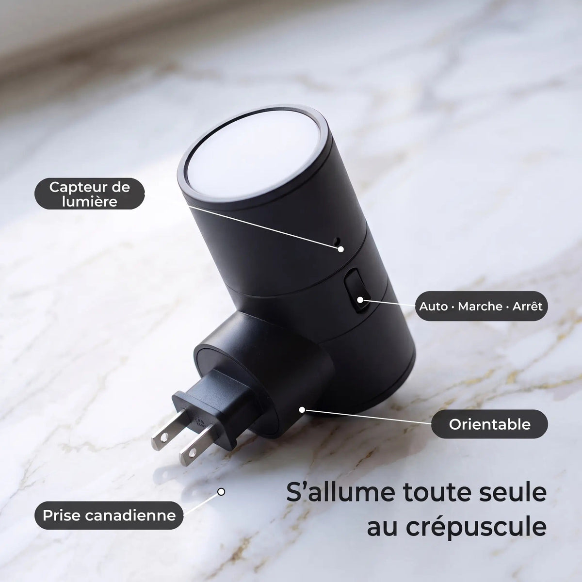 Lampe murale Luno g08-details