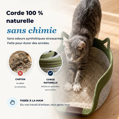 Corde 100 % naturelle, tissée à la main