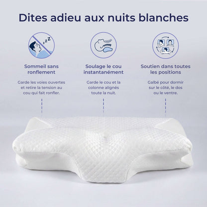 Oreiller cervical Foyanna, dites adieu aux nuits blanches