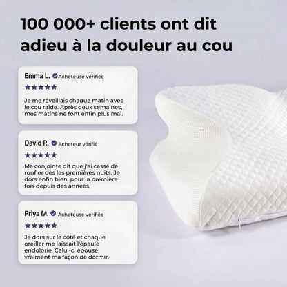 Avis de clients sur l'oreiller cervical Foyanna