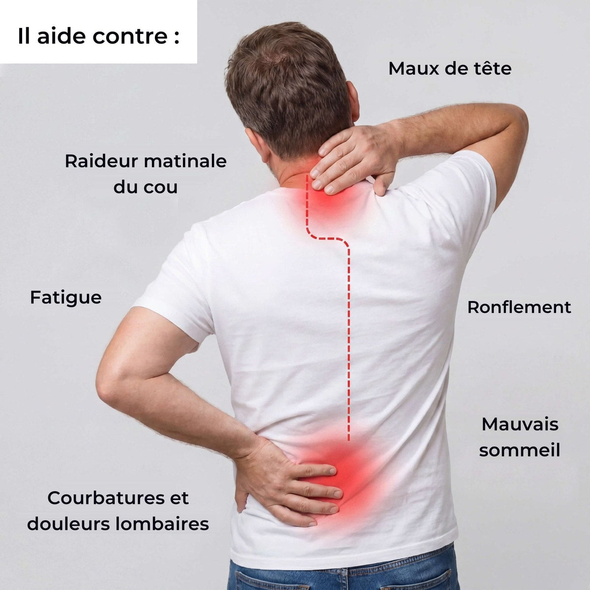 Ce que l'oreiller cervical aide à soulager