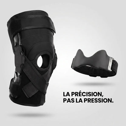La précision, pas la pression : genouillère contre sangle rotulienne
