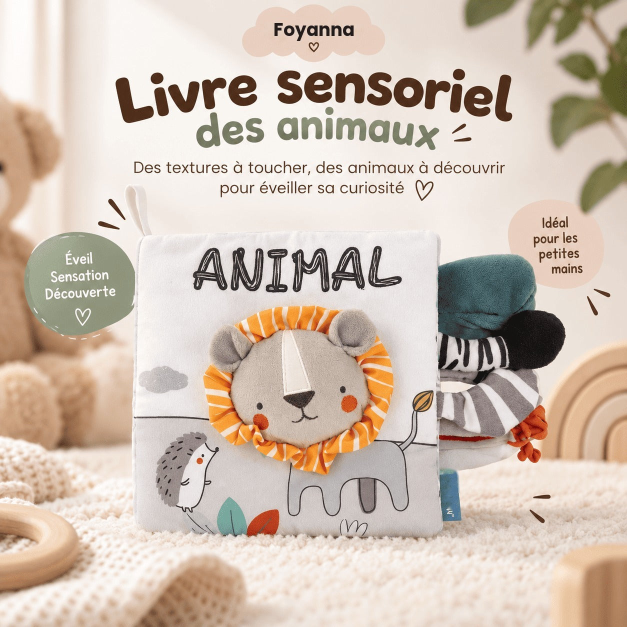 Livre sensoriel des animaux (offert)