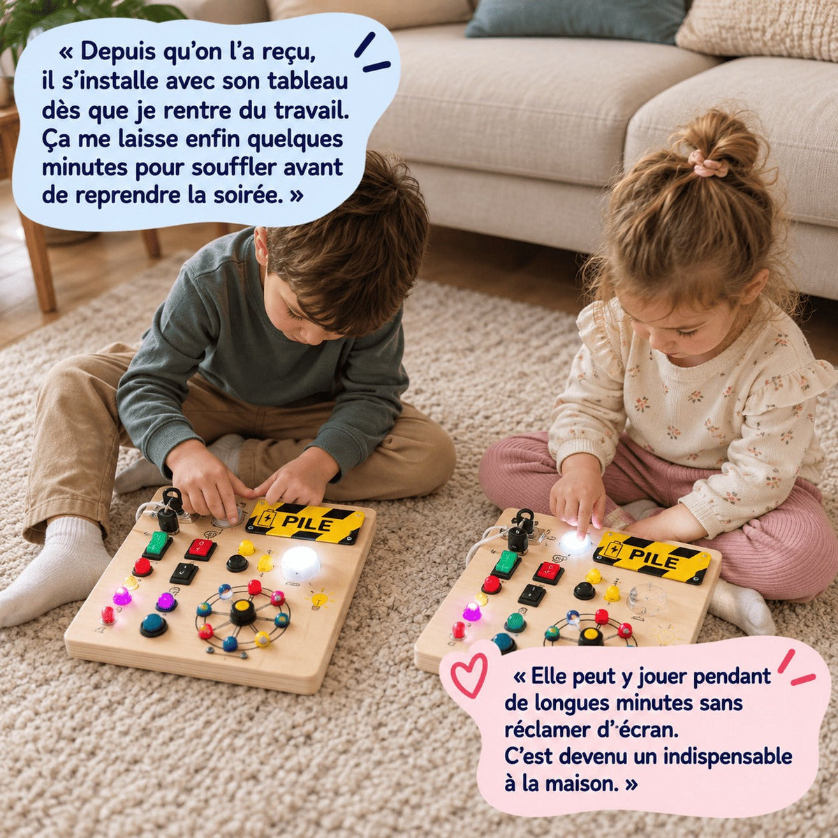 Le Tableau d'activités lumineux Foyanna